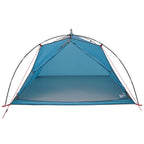 Tunnelzelt Blau 4-Personen 185T Polyester mit PU-Beschichtung