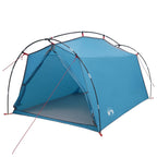 Tunnelzelt Blau 2-Personen 185T Polyester mit PU-Beschichtung