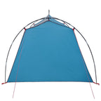 Tunnelzelt Blau 2-Personen 185T Polyester mit PU-Beschichtung