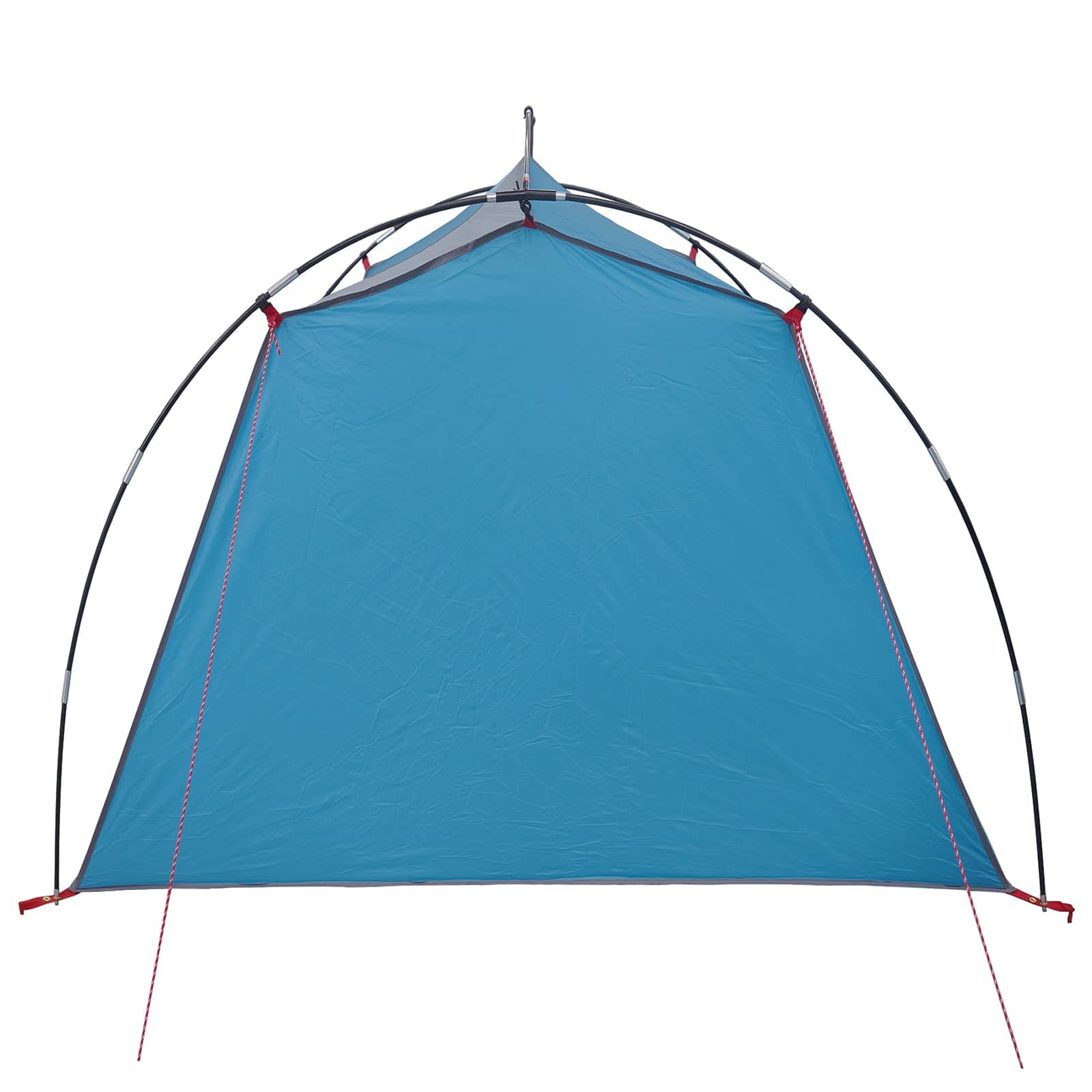 Tunnelzelt Blau 2-Personen 185T Polyester mit PU-Beschichtung
