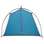 Tunnelzelt Blau 2-Personen 185T Polyester mit PU-Beschichtung