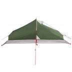Trekkingzelt Grün 4-Personen 185T Polyester mit PU-Beschichtung
