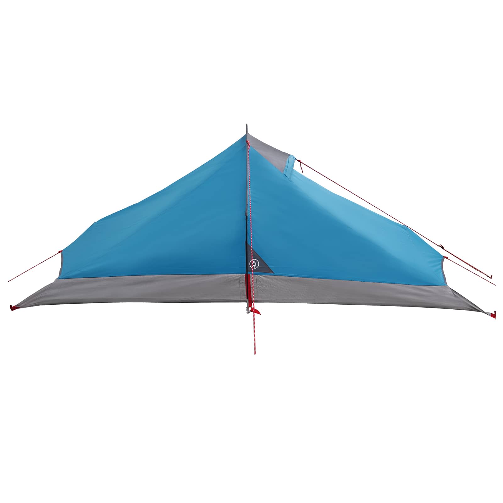 Trekkingzelt Blau 4-Personen 185T Polyester mit PU-Beschichtung