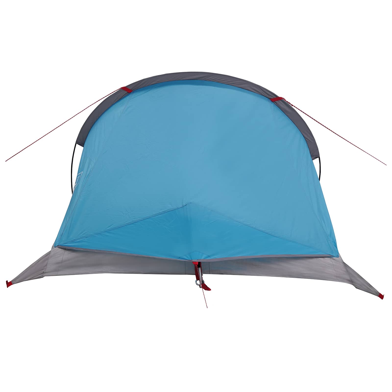 Trekkingzelt Blau 4-Personen 185T Polyester mit PU-Beschichtung