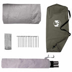 Trekkingzelt Olive Grün 2-Personen