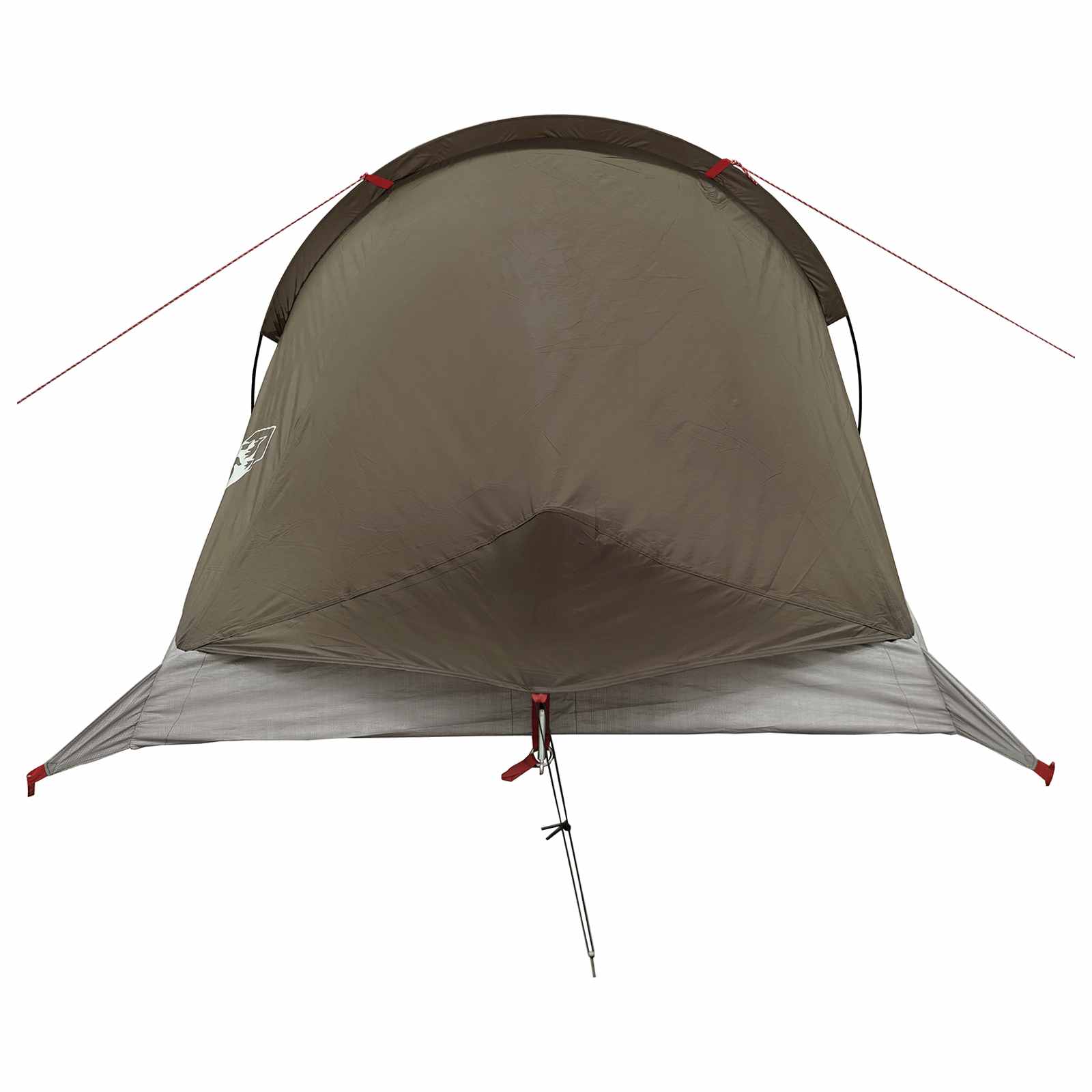 Trekkingzelt Braun und Grau 2-Personen