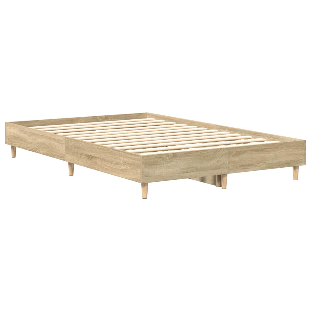 Bettrahmen Sonoma 137 x 190 cm Holzwerkstoff