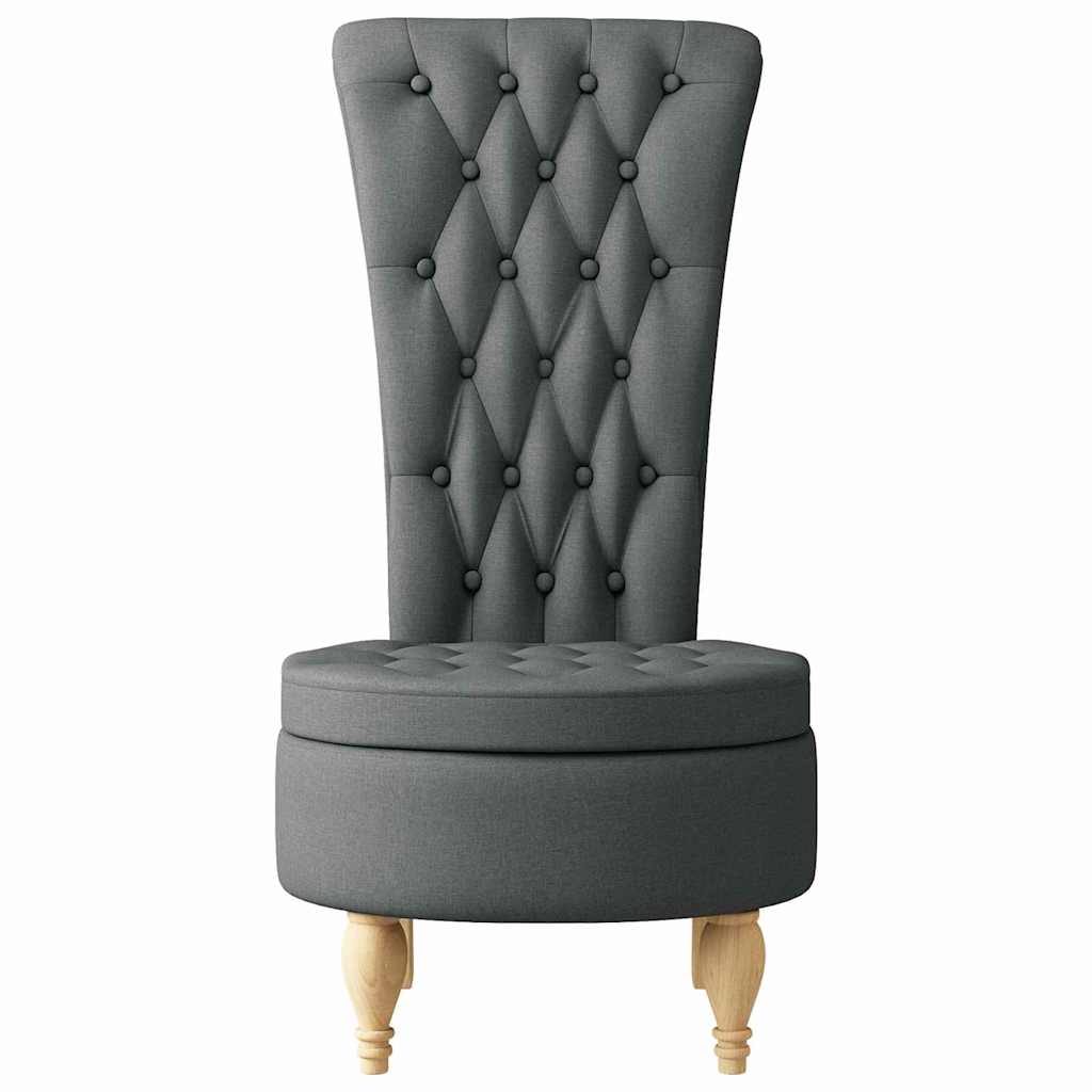 Schlafsessel Dunkelgrau 56,5 x 70 x 110 cm Stoff