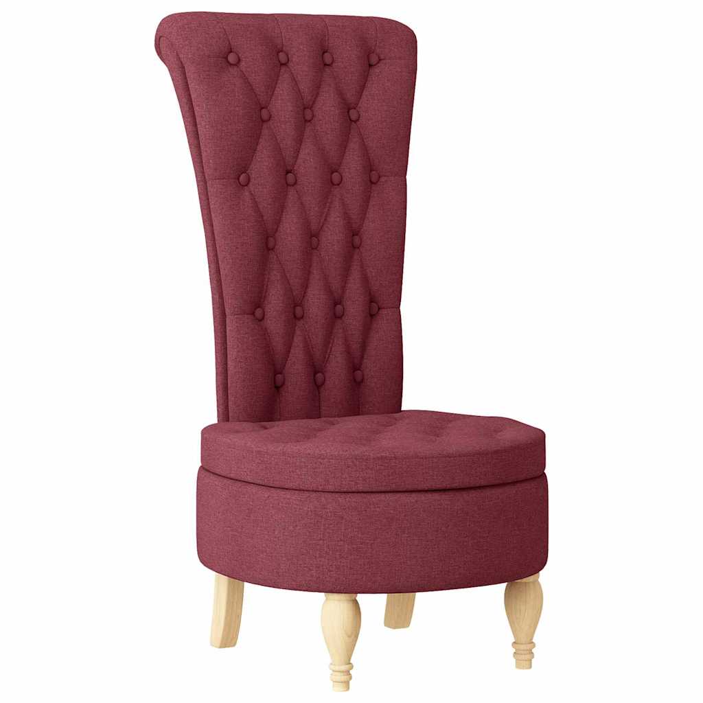 Schlafsessel Weinrot 56,5 x 70 x 110 cm Stoff