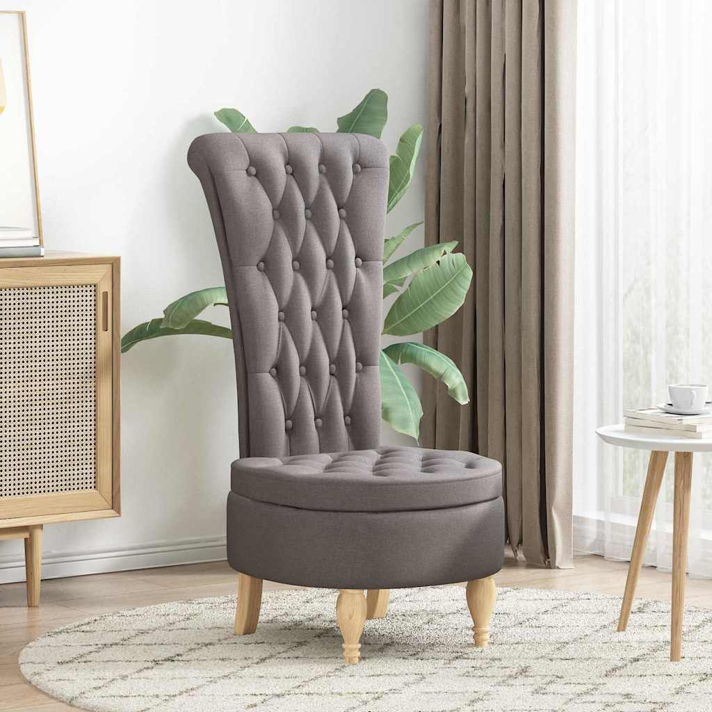 Schlafsessel Taupe 56,5 x 70 x 110 cm Stoff