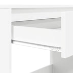 Schreibtisch mit Schubladen Weiß 100 x 50 x 78 cm Holzwerkstoff