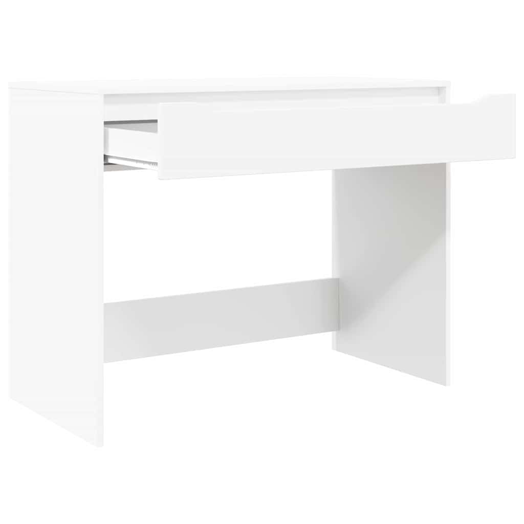 Schreibtisch mit Schubladen Weiß 100 x 50 x 78 cm Holzwerkstoff