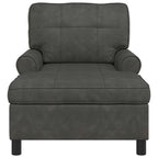 Lounge-Liege mit Kissen Schwarz 91 x 157 x 91 cm Kunstleder