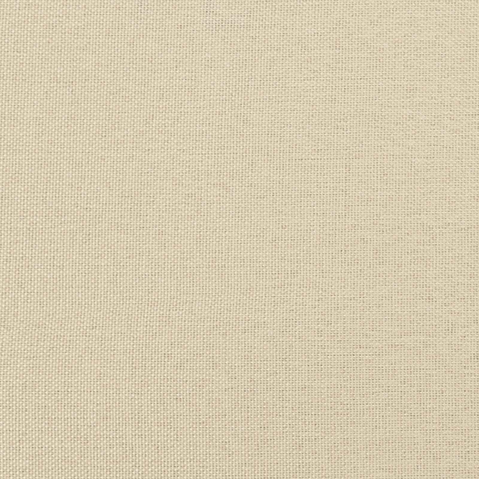 Lounge-Liege mit Kissen Creme 91 x 157 x 91 cm Stoff