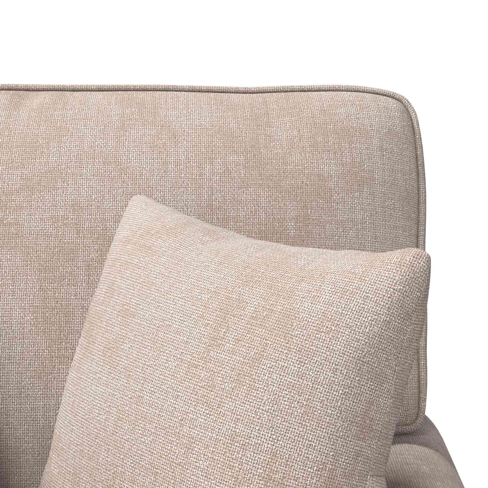 Chaise Lounge mit Rock mit Kissen Beige 157 x 91 x 91 cm ARES