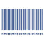 Einziehbare Markise Blau und Weiß 600 x 300 cm