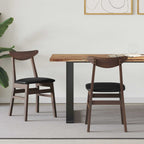 Esszimmerstühle 2 pcs Hellbraun 42 x 47.5 x 81 cm