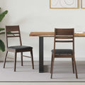 Esszimmerstühle 2 pcs Hellbraun 43 x 54 x 89 cm