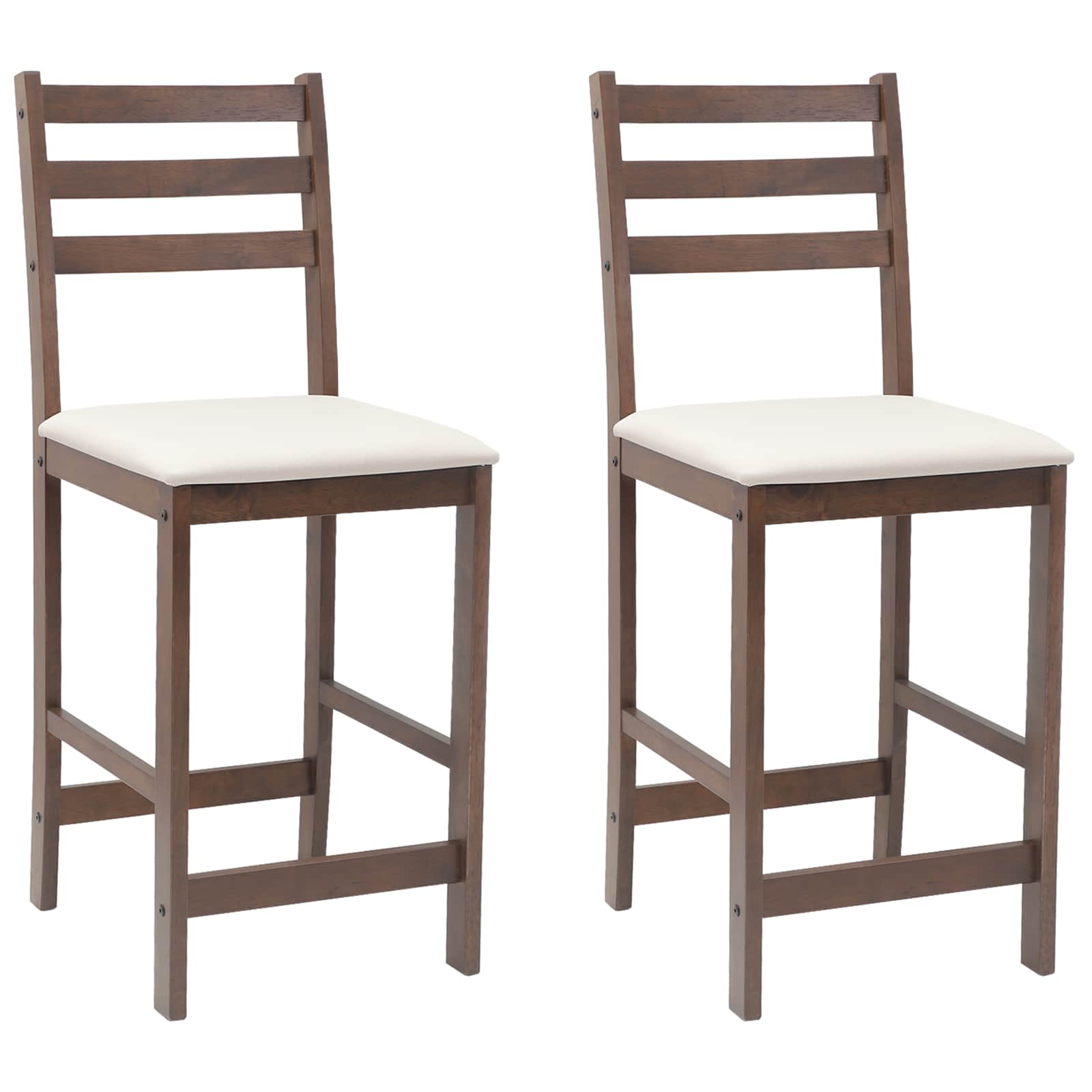 Esszimmerstühle 2 pcs Hellbraun 40 x 47,5 x 99,5 cm