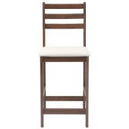 Esszimmerstühle 2 pcs Hellbraun 40 x 47,5 x 99,5 cm