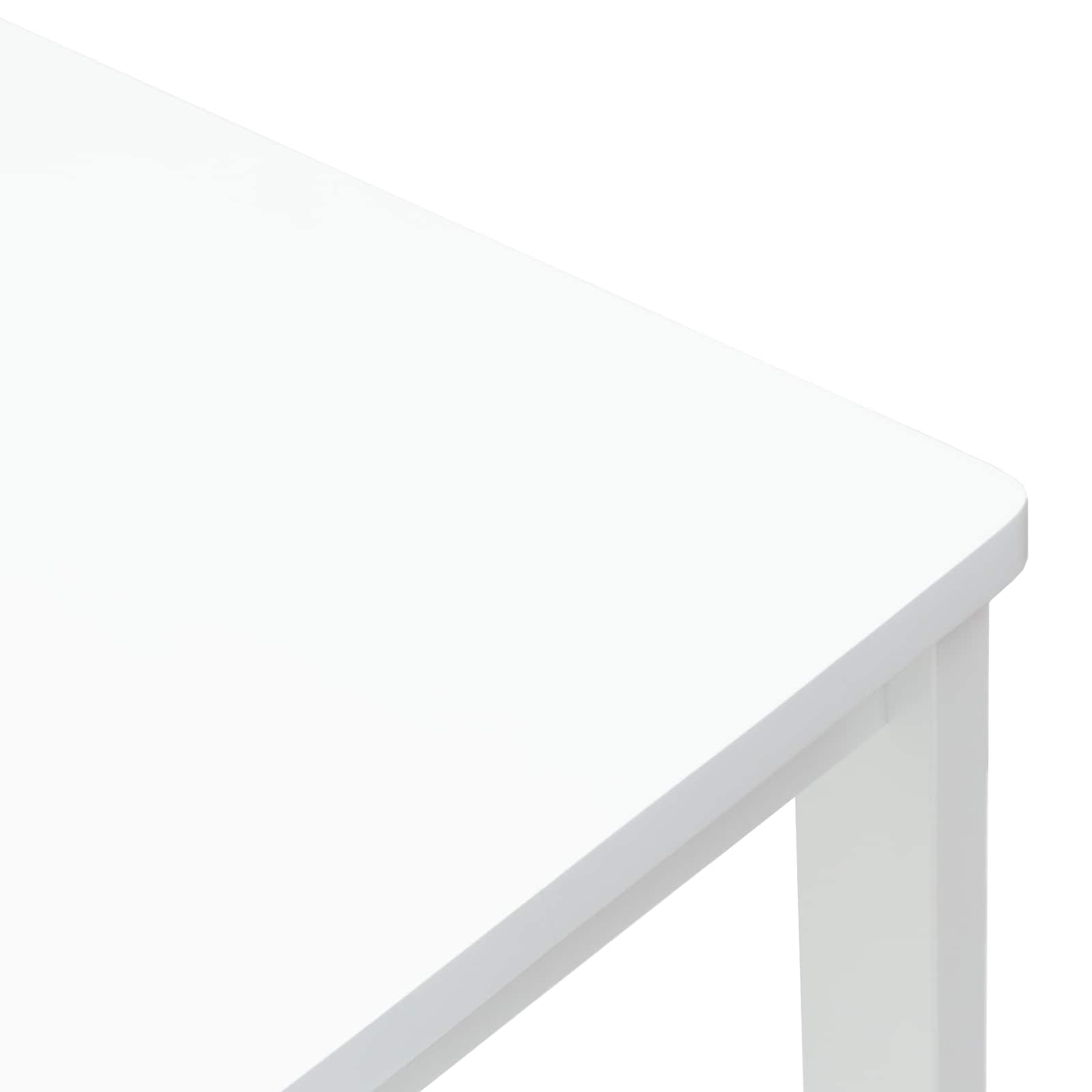 Esszimmerstühle 2 pcs Weiß 40 x 47,5 x 99,5 cm