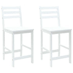 Esszimmerstühle 2 pcs Weiß 40 x 47,5 x 99,5 cm