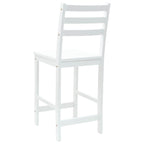 Esszimmerstühle 2 pcs Weiß 40 x 47,5 x 99,5 cm