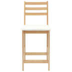 Esszimmerstühle 2 pcs Natur 40 x 47,5 x 99,5 cm
