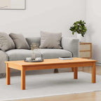 Couchtisch Max Braun 110 x 50 x 30 cm Massives Kiefernholz