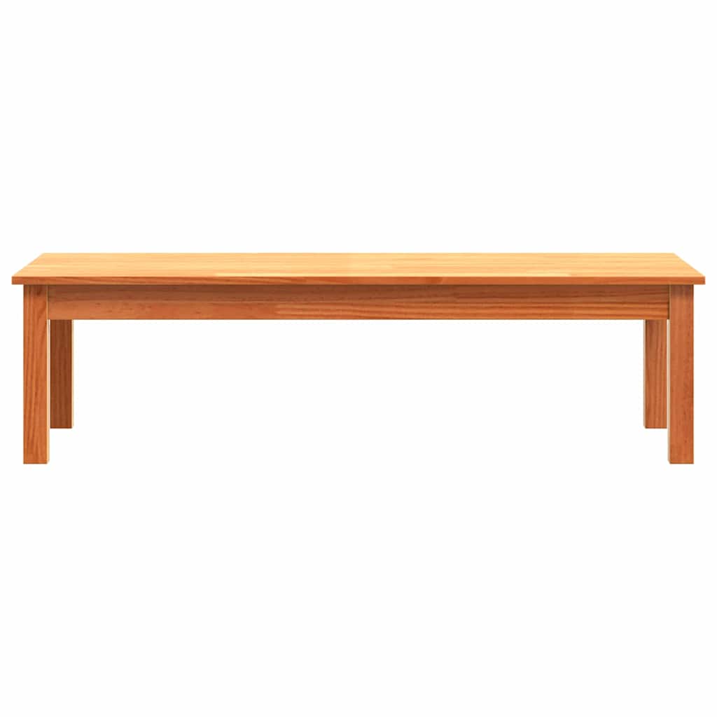 Couchtisch Max Braun 110 x 50 x 30 cm Massives Kiefernholz