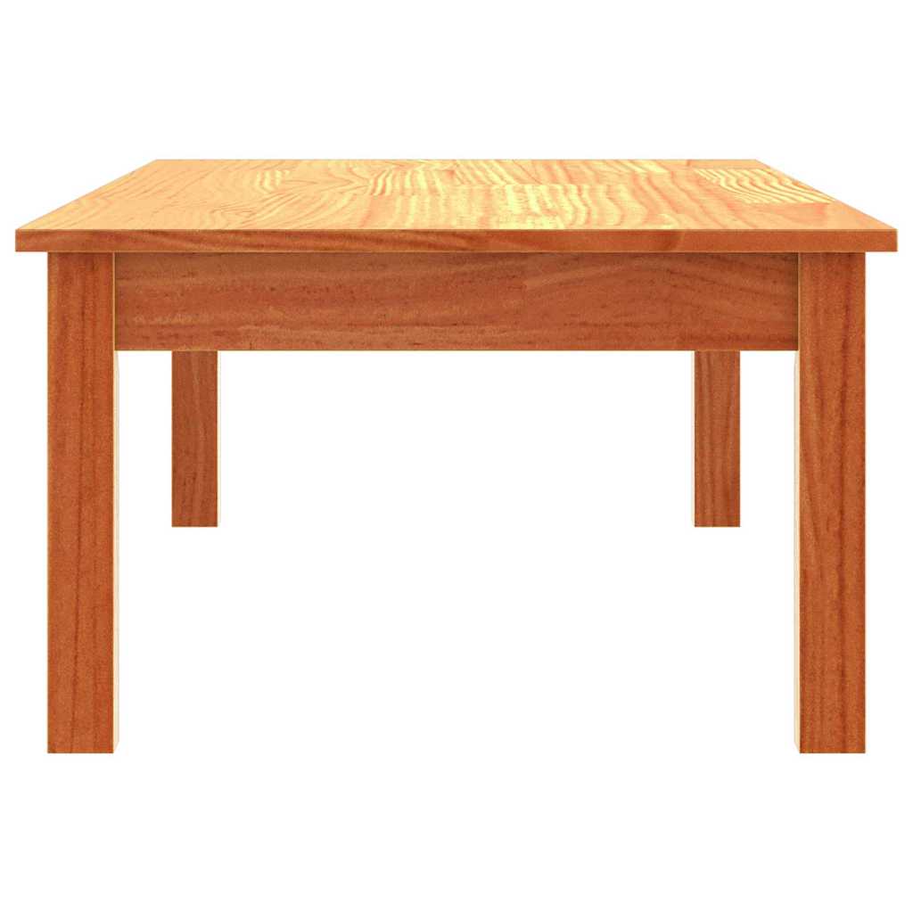 Couchtisch Max Braun 110 x 50 x 30 cm Massives Kiefernholz