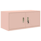Aufbewahrungsschrank Rosa 90 x 40 x 40 cm Stahl
