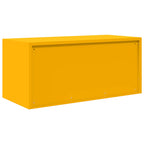 Aufbewahrungsschrank Senfgelb 90 x 40 x 40 cm Stahl