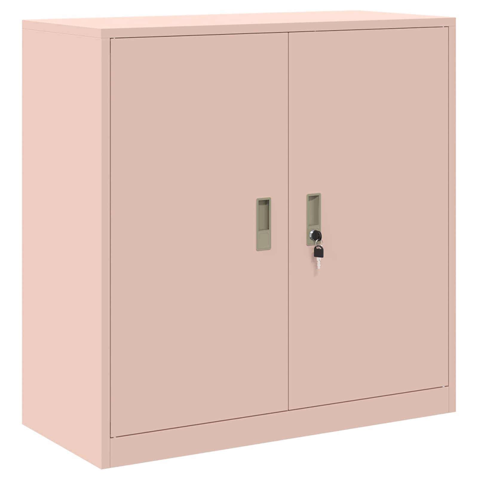 Aufbewahrungsschrank Rosa 90 x 40 x 90 cm Stahl