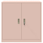 Aufbewahrungsschrank Rosa 90 x 40 x 90 cm Stahl