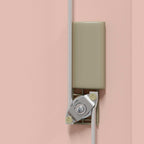 Aufbewahrungsschrank Rosa 80 x 40 x 40 cm Stahl