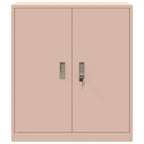 Aufbewahrungsschrank Rosa 80 x 40 x 90 cm Stahl