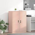 Aufbewahrungsschrank Rosa 80 x 40 x 105 cm Stahl