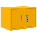 Aufbewahrungsschrank Senfgelb 60 x 40 x 40 cm Stahl