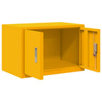 Aufbewahrungsschrank Senfgelb 60 x 40 x 40 cm Stahl