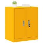 Aufbewahrungsschrank Senfgelb 60 x 40 x 70 cm Stahl