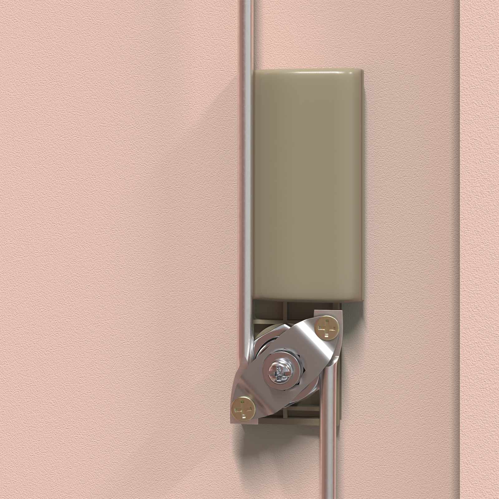 Aufbewahrungsschrank Rosa 60 x 40 x 90 cm Stahl