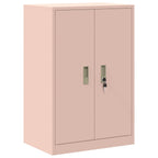 Aufbewahrungsschrank Rosa 60 x 40 x 90 cm Stahl