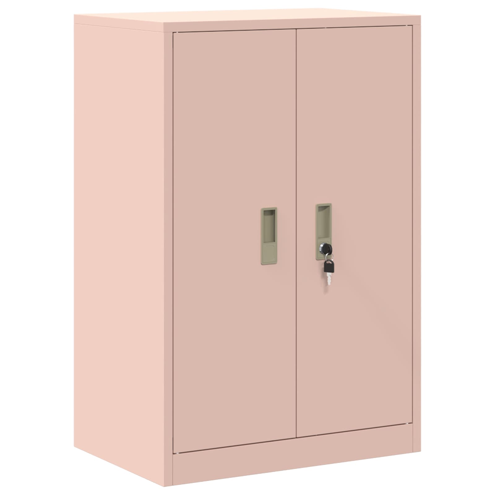 Aufbewahrungsschrank Rosa 60 x 40 x 90 cm Stahl