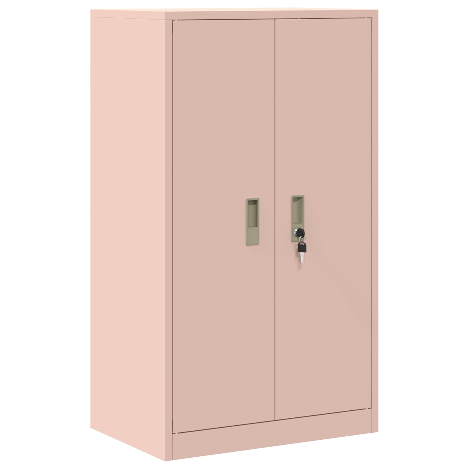 Aufbewahrungsschrank Rosa 60 x 40 x 90 cm Stahl
