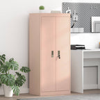 Aufbewahrungsschrank Rosa 60 x 40 x 140 cm Stahl