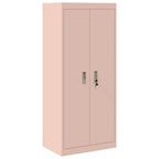Aufbewahrungsschrank Rosa 60 x 40 x 140 cm Stahl