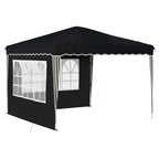 Pop-up Partyzelt 288 x 288 x 245 cm Anthrazit Oxford-Stoff
