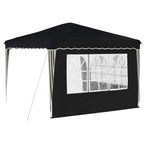 Pop-up Partyzelt 288 x 288 x 245 cm Anthrazit Oxford-Stoff