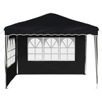Pop-up Partyzelt 288 x 288 x 245 cm Anthrazit Oxford-Stoff
